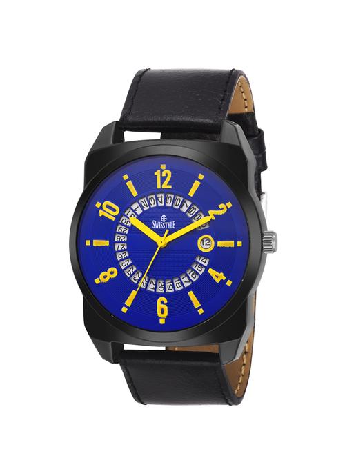 swisstyle day and date display everyday watch for men - 14481026 - Very Small Image - 1