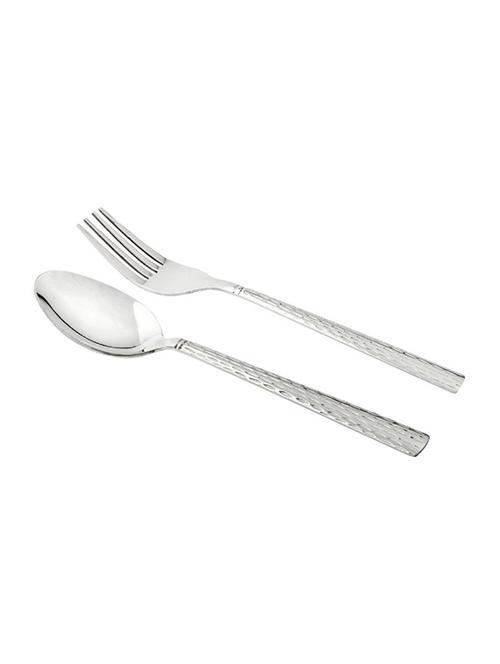 shapes feast 12 pcs dinner spoon & 12 pcs dinner fork - 14481379 - Very Small Image - 1