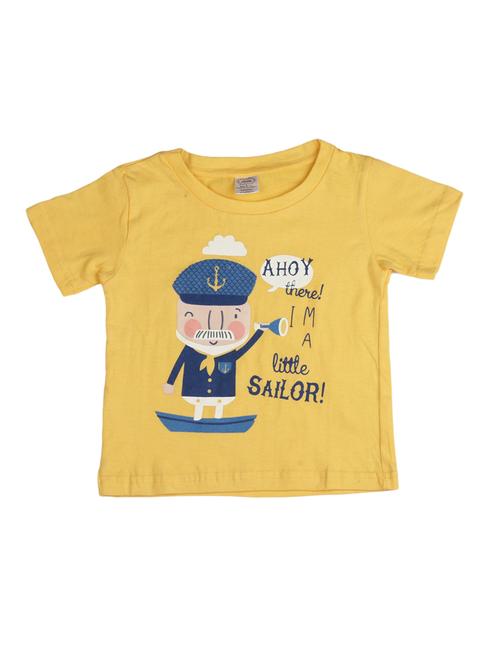 yellow cotton tshirt - 14483883 - Very Small Image - 1