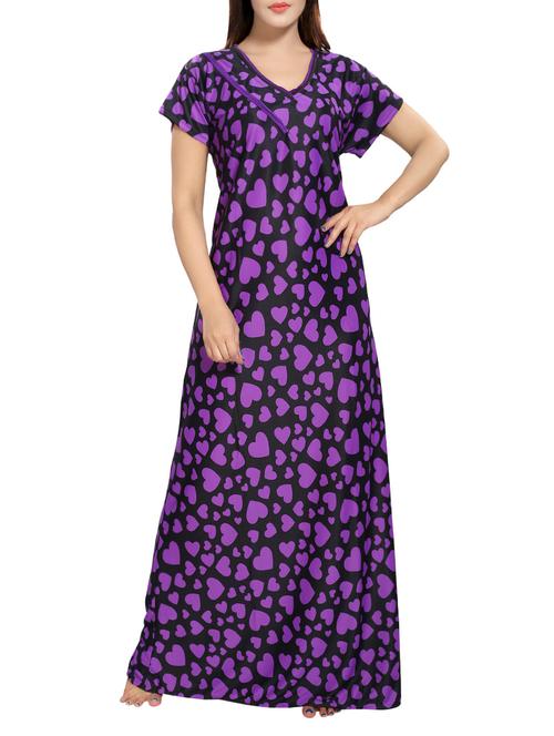 multi colored satin gown - 14486154 - Very Small Image - 1