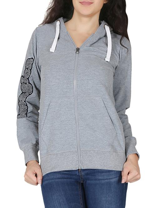 grey hoodied sweatshirt - 14487485 - Very Small Image - 1