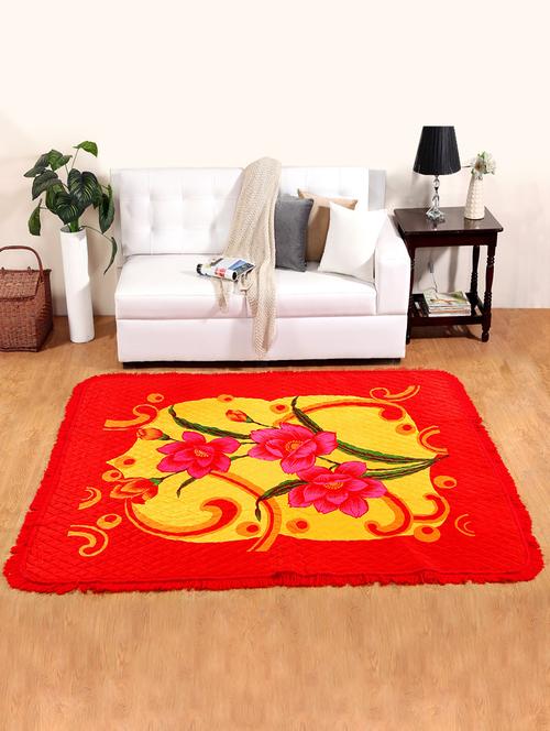red printed carpet by welhouse india - 14491623 - Very Small Image - 1