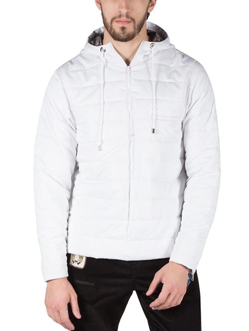white cotton puffer jacket - 14494224 - Very Small Image - 1