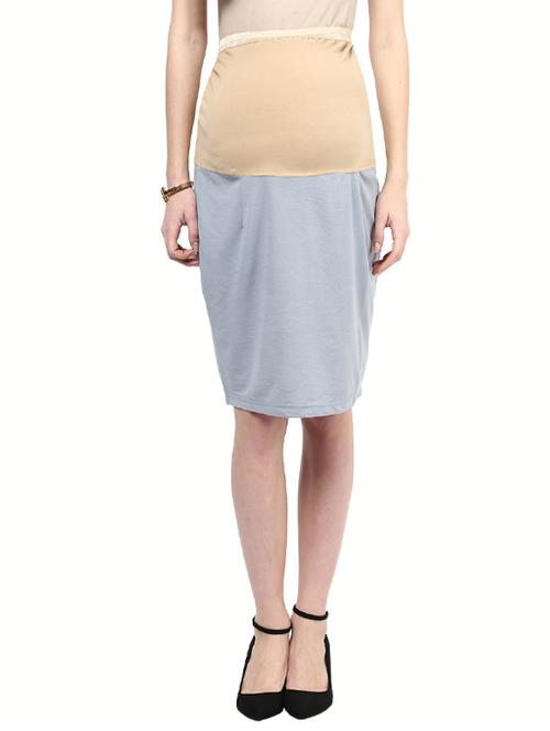 multi colored pencil skirt maternity wear - 14495848 - Very Small Image - 1