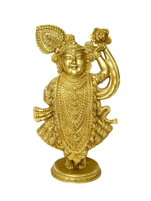 decorative god statue of shreenathji handicrafts product - 14496025 - Very Small Image - 1