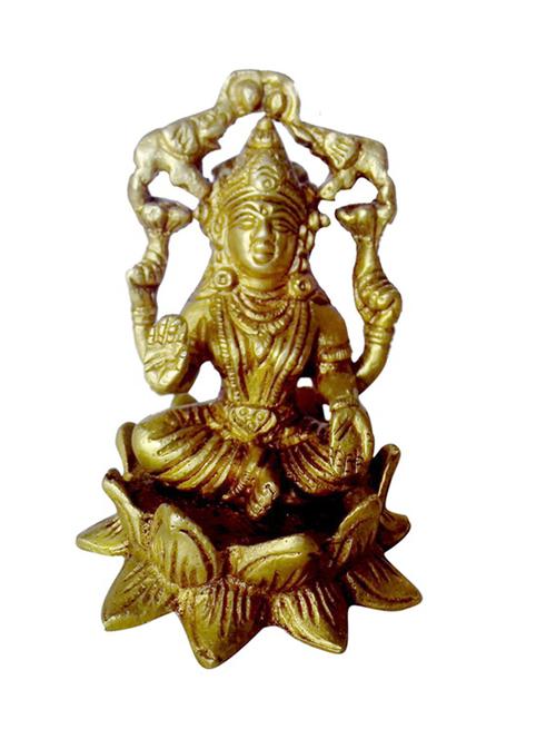 decorative statue of laxmi devi handicrafts product - 14496088 - Very Small Image - 1