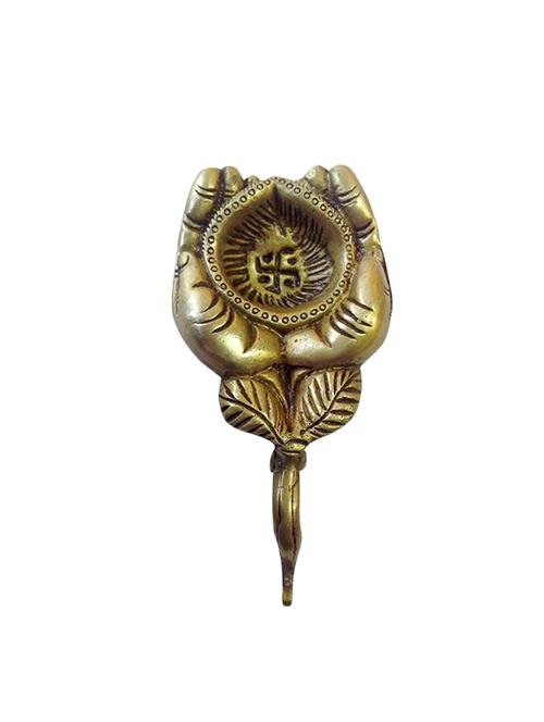 decorative palm diya handicrafts product - 14496181 - Very Small Image - 1