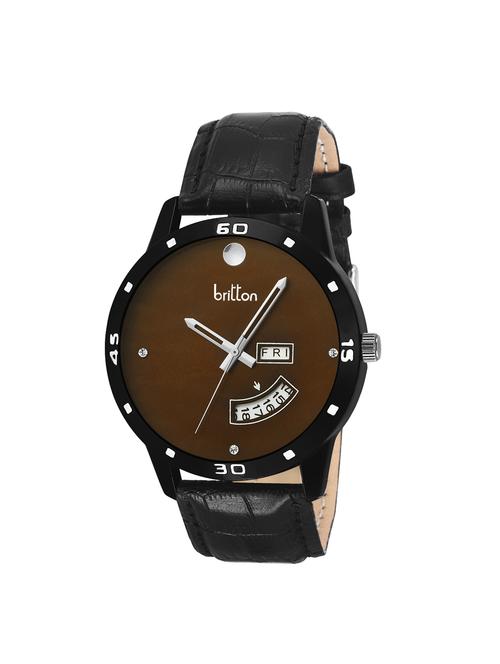 britton day and date display everyday watch for men - 14496916 - Very Small Image - 1