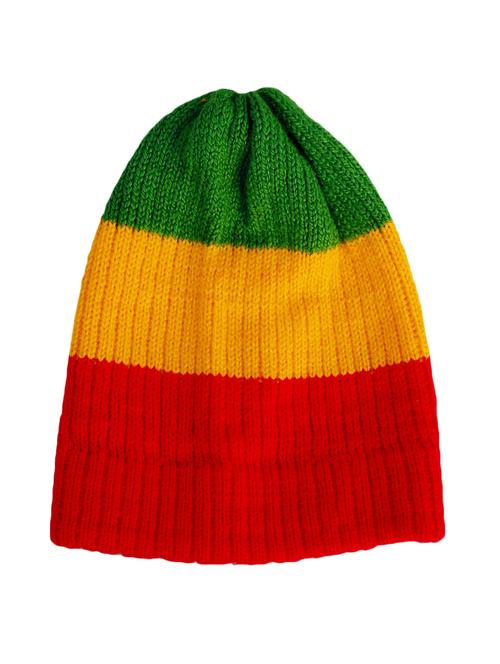 multi colored wool beanies cap - 14497980 - Very Small Image - 1