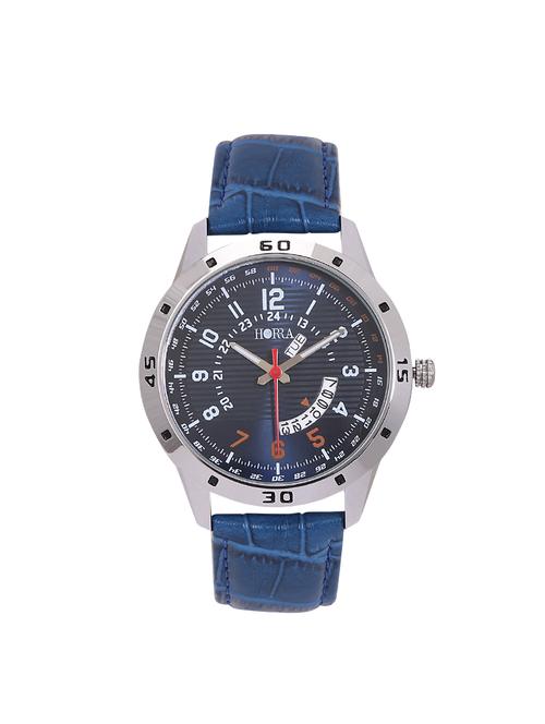 horra pb817mls47 corona series blue dial analog watches for men - 14499225 - Very Small Image - 1