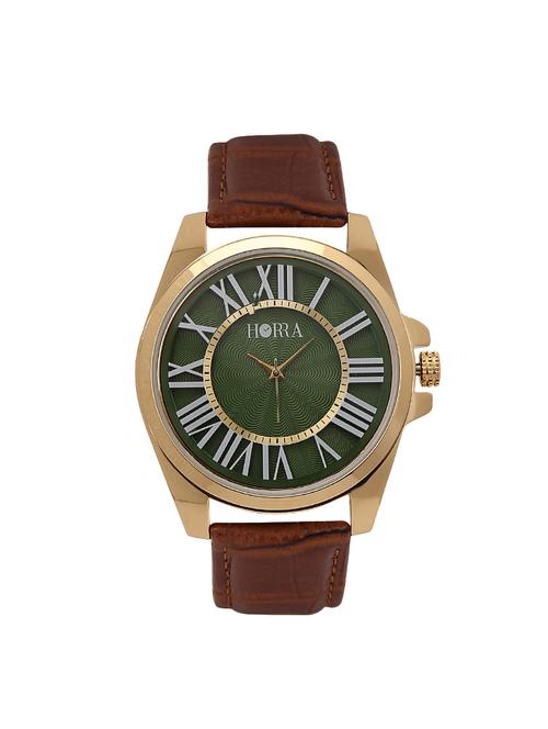 horra pb817mlgn50 empire series green dial analog watches for men - 14499227 - Very Small Image - 1