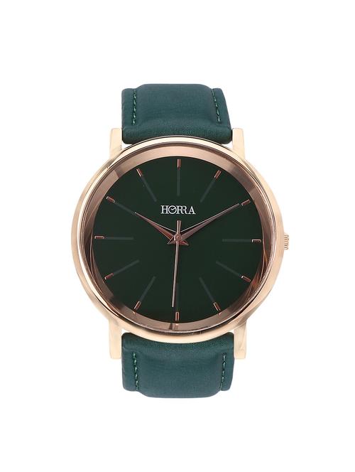 horra pb817flgn70 classik series green dial analog watches for men - 14499239 - Very Small Image - 1