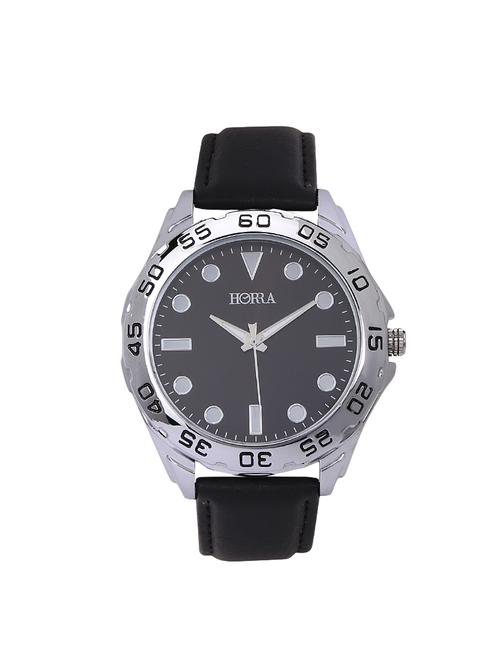 horra pb817mlbk71 geometric series black dial analog watches for men - 14499240 - Very Small Image - 1