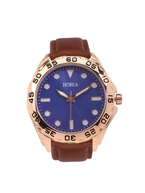 horra pb817mlbl72 geometric series blue dial analog watches for men - 14499241 - Very Small Image - 1