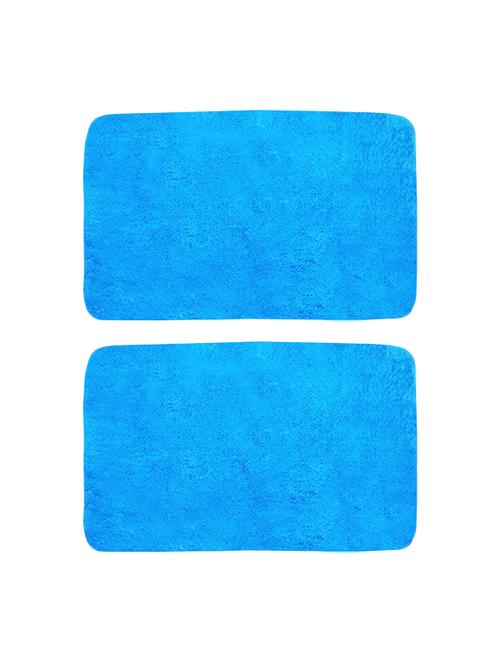 micro fiber plush bath mat with super soft feel & rubber backing - 14499772 - Very Small Image - 1