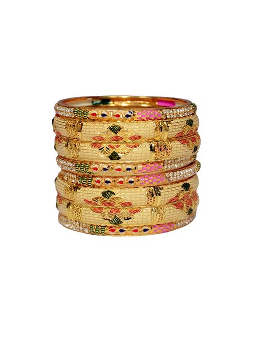 multi colored metal bangle - 14501027 - Very Small Image - 1