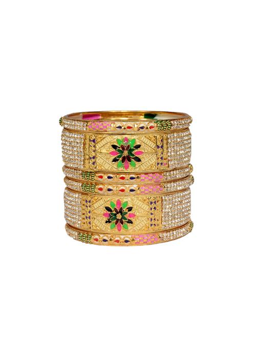 multi colored metal bangle - 14501029 - Very Small Image - 1