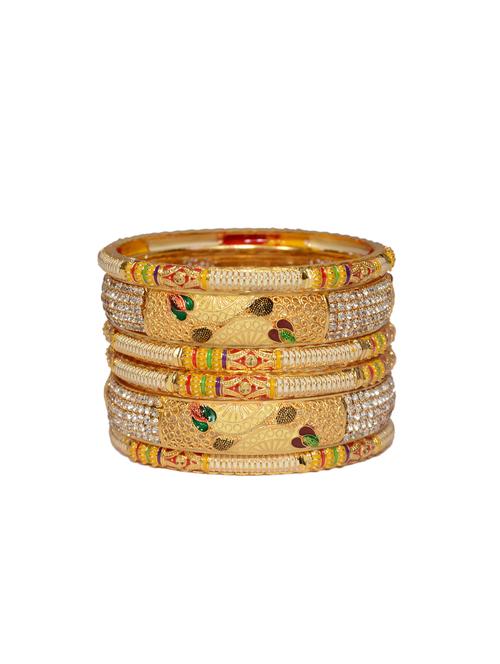 multi colored metal bangle - 14501033 - Very Small Image - 1