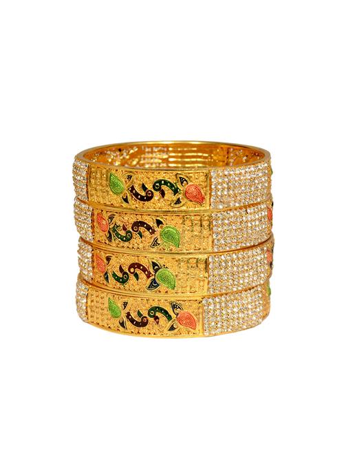 multi colored metal bangle - 14501075 - Very Small Image - 1
