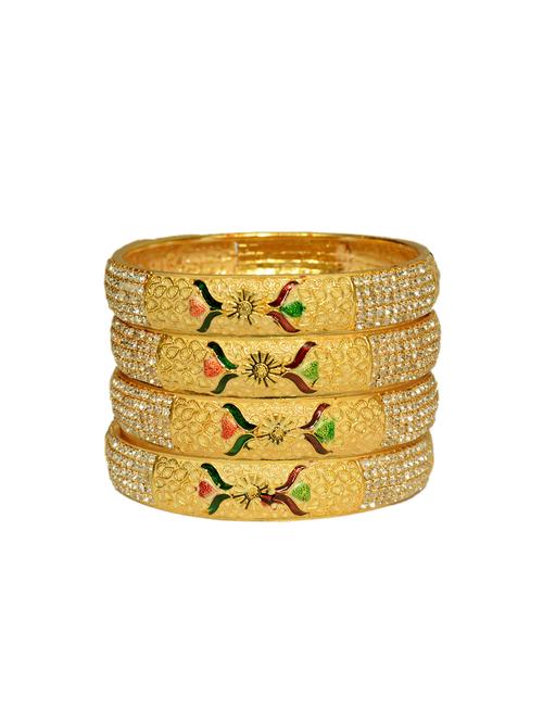 multi colored metal bangle - 14501077 - Very Small Image - 1