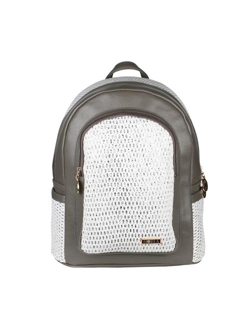 black leatherette regular backpack - 14502383 - Very Small Image - 1
