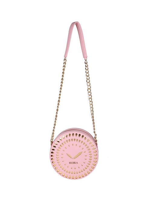 pink leatherette sling bag - 14502388 - Very Small Image - 1