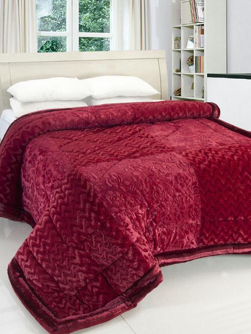 velvet modern style fibre winter quilt - 14503579 - Very Small Image - 1