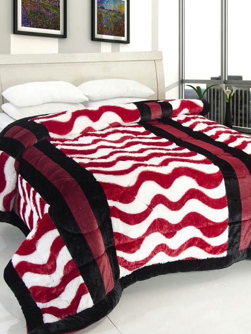 velvet modern style fibre winter quilt - 14503588 - Very Small Image - 1