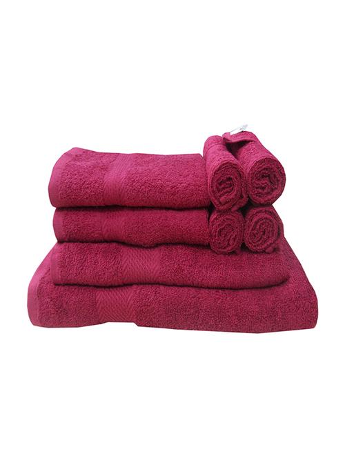set of 5 egyptian towel set 100% cotton (1 bath towel+ 4 face towel) - 14505228 - Very Small Image - 1