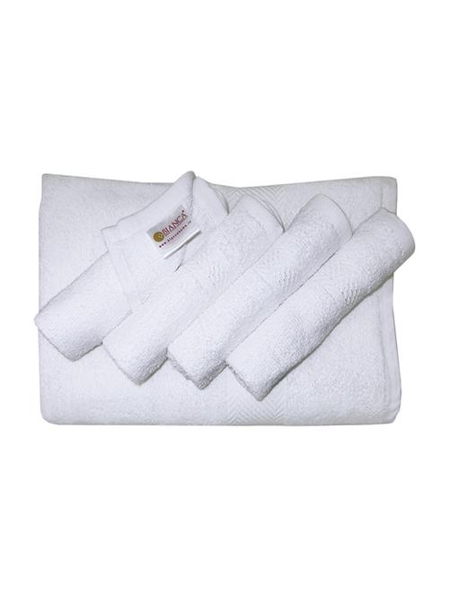 set of 8 egyptian towel set 100% cotton (1 bath towel+ 1 ladies bath+ 2 hand towel+ 4 face towels) - 14505235 - Very Small Image - 1