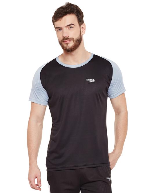 black polyester t-shirt - 14505883 - Very Small Image - 1