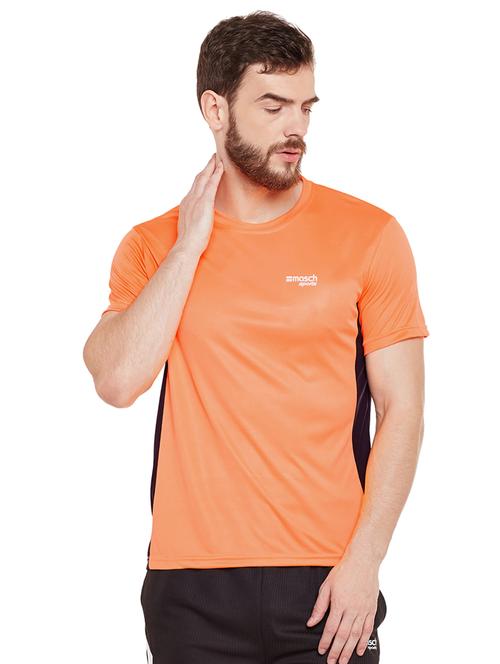 orange polyester t-shirt - 14505885 - Very Small Image - 1