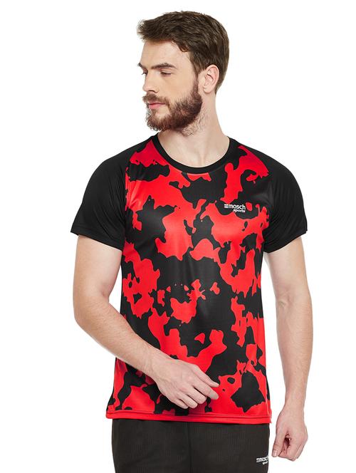 red polyester tshirt - 14505907 - Very Small Image - 1