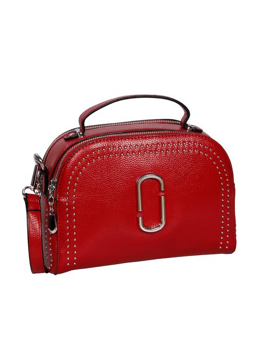 red leatherette sling bag - 14511300 - Very Small Image - 1