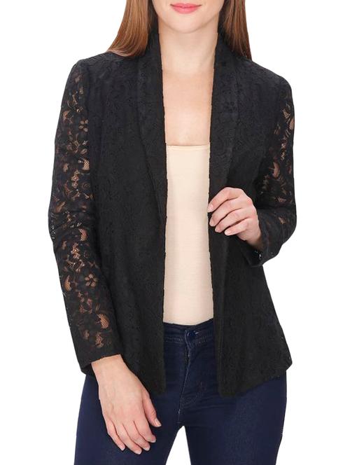 black lace blazer - 14513054 - Very Small Image - 1