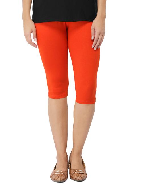 orange cotton capri legging - 14513332 - Very Small Image - 1