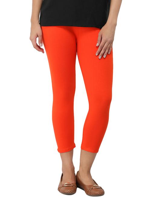 orange cotton leggings - 14514770 - Very Small Image - 1
