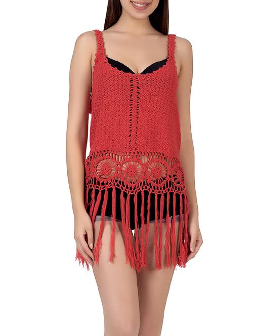 orange cotton coverup - 14515425 - Very Small Image - 1