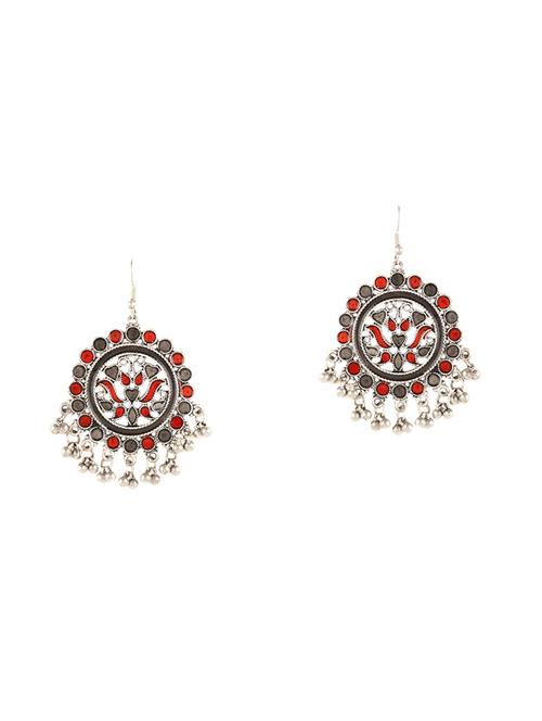 silver tone drop earrings - 14515940 - Very Small Image - 1