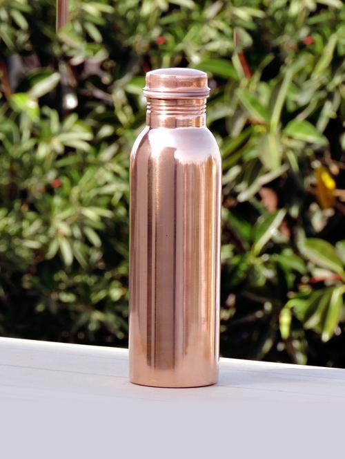 joint-less pure copper water bottle 1000 ml - 14516236 - Very Small Image - 1
