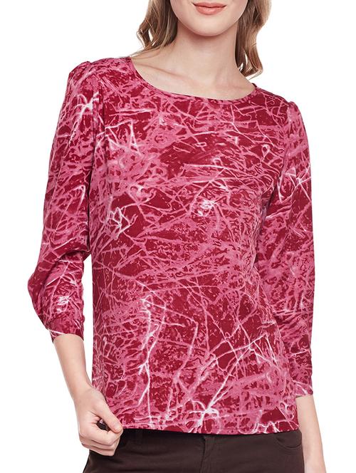 red printed top - 14516357 - Very Small Image - 1