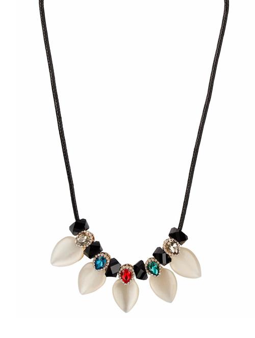 multi colored metal long necklace - 14516417 - Very Small Image - 1