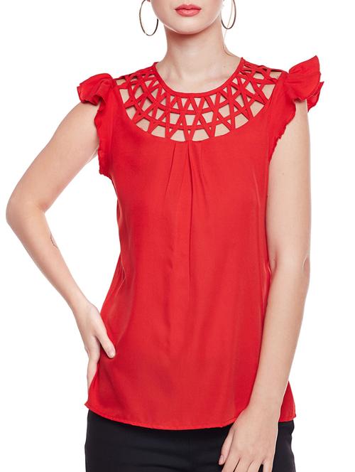 red solid top - 14516480 - Very Small Image - 1