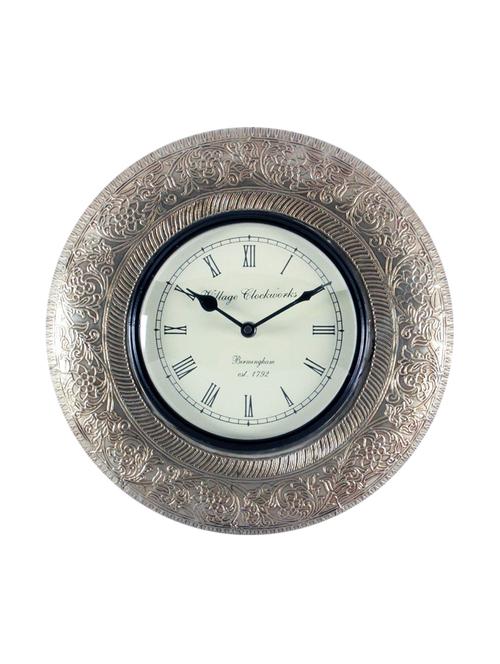 traditional rajasthani analog wall clock - 14521026 - Very Small Image - 1