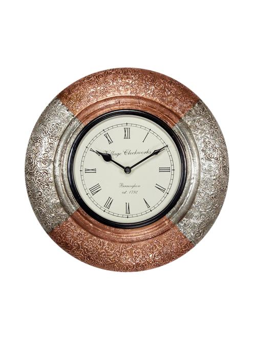 traditional rajasthani analog wall clock - 14521030 - Very Small Image - 1