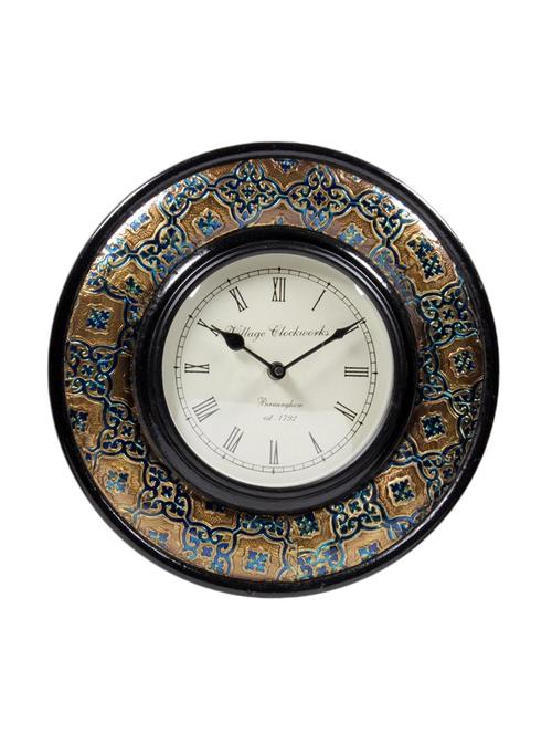 traditional rajasthani analog wall clock - 14521042 - Very Small Image - 1