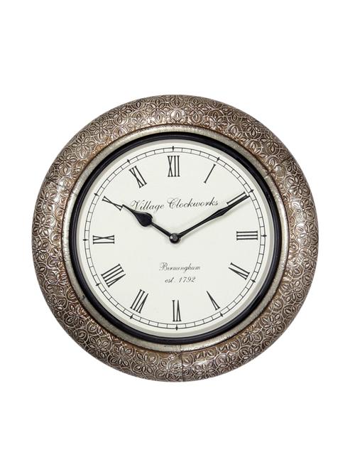 traditional rajasthani analog wall clock - 14521046 - Very Small Image - 1