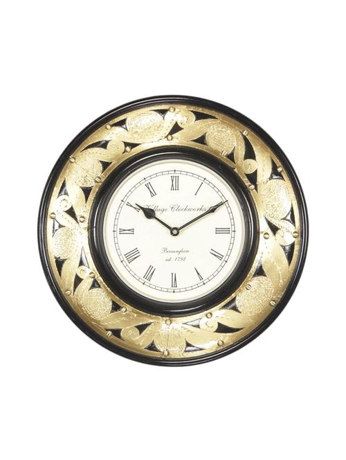 traditional rajasthani analog wall clock - 14521047 - Very Small Image - 1