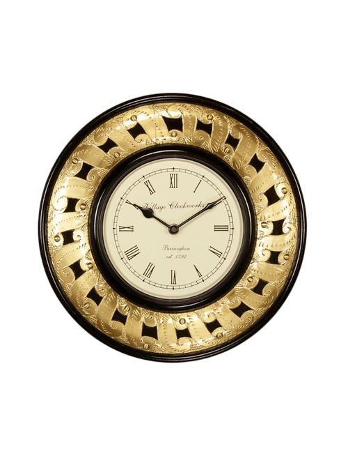 traditional rajasthani analog wall clock - 14521048 - Very Small Image - 1