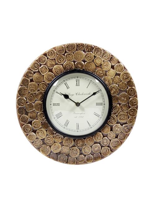 traditional rajasthani analog wall clock - 14521057 - Very Small Image - 1